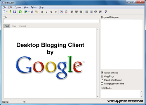 google-desktop-blogging-client
